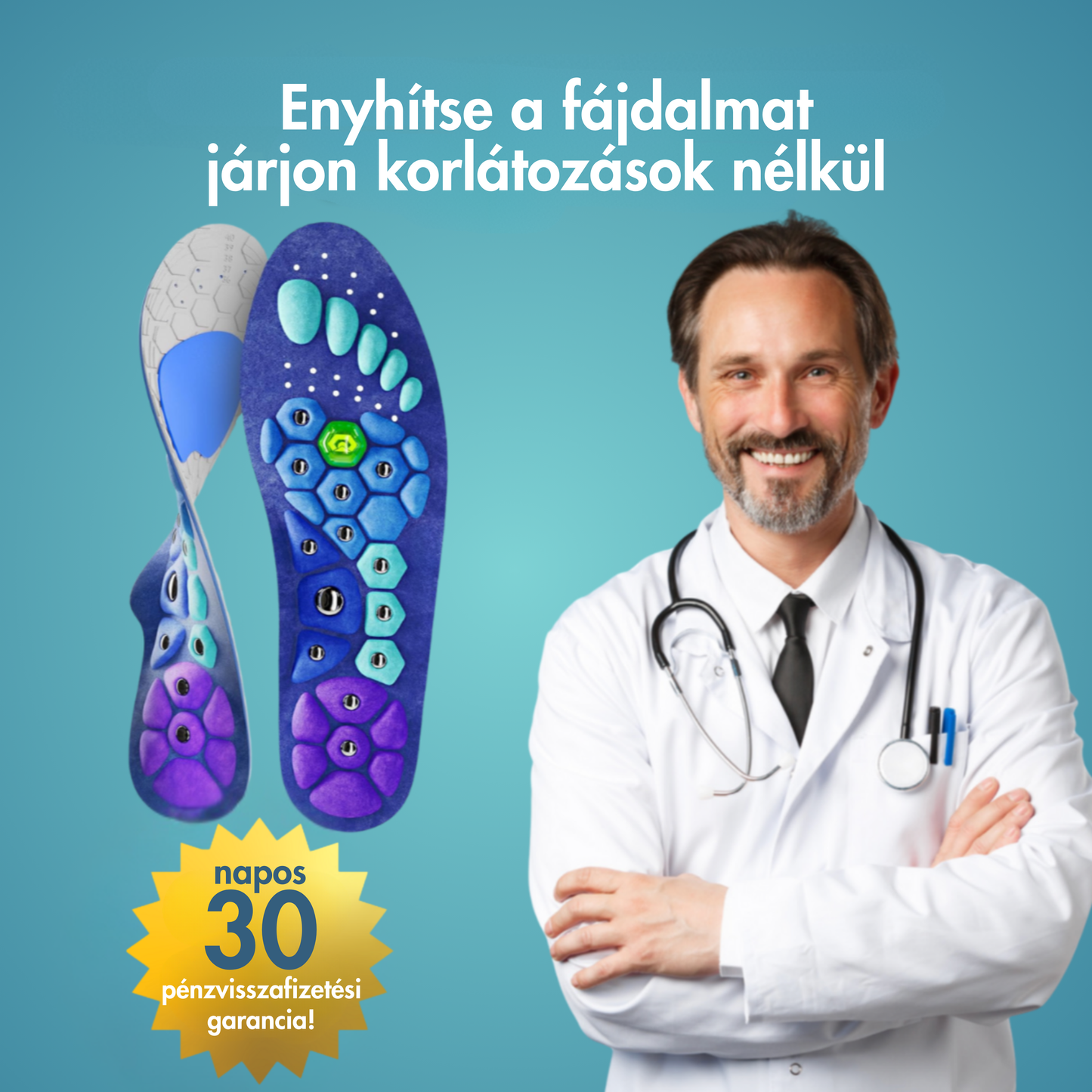 IKEROS™ mágneses talpbetétek