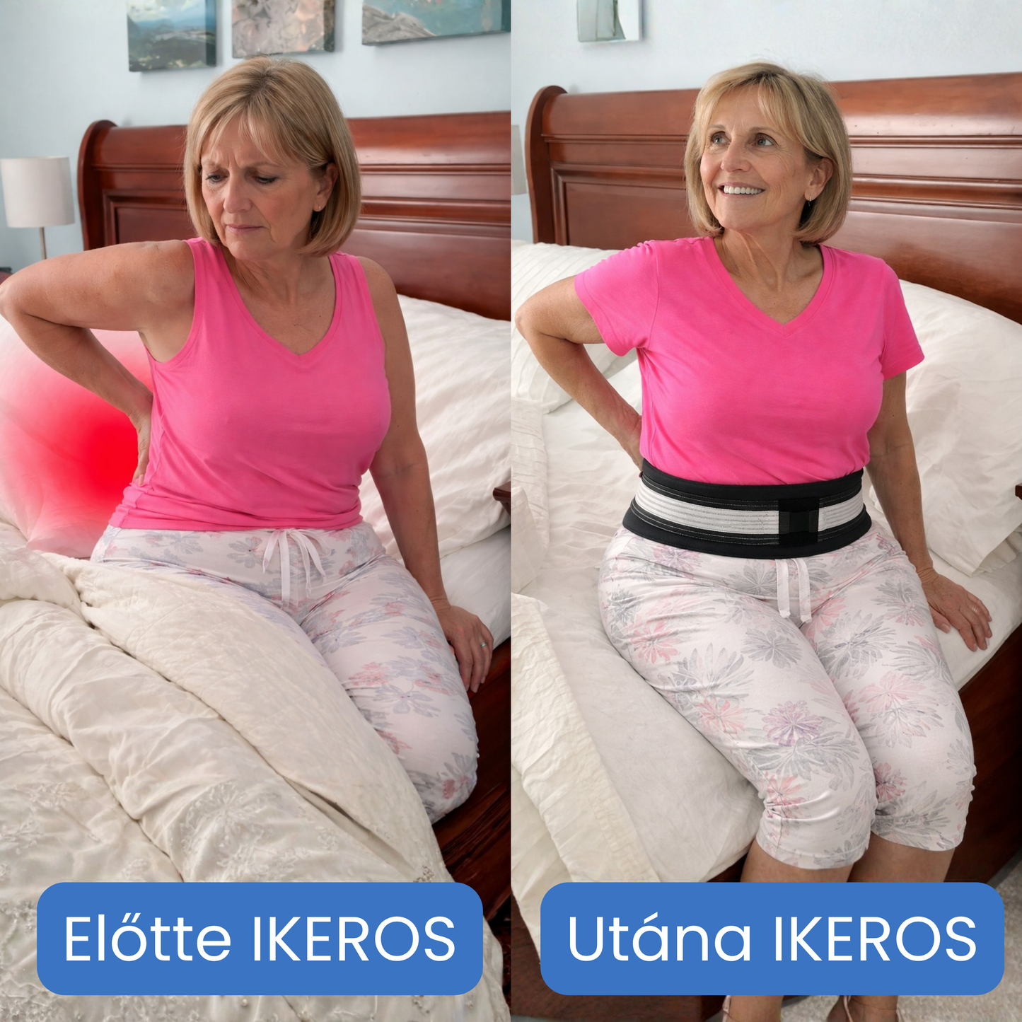 IKEROS™ ortopéd öv Ischiasztól vagy derékfájástól szenved?